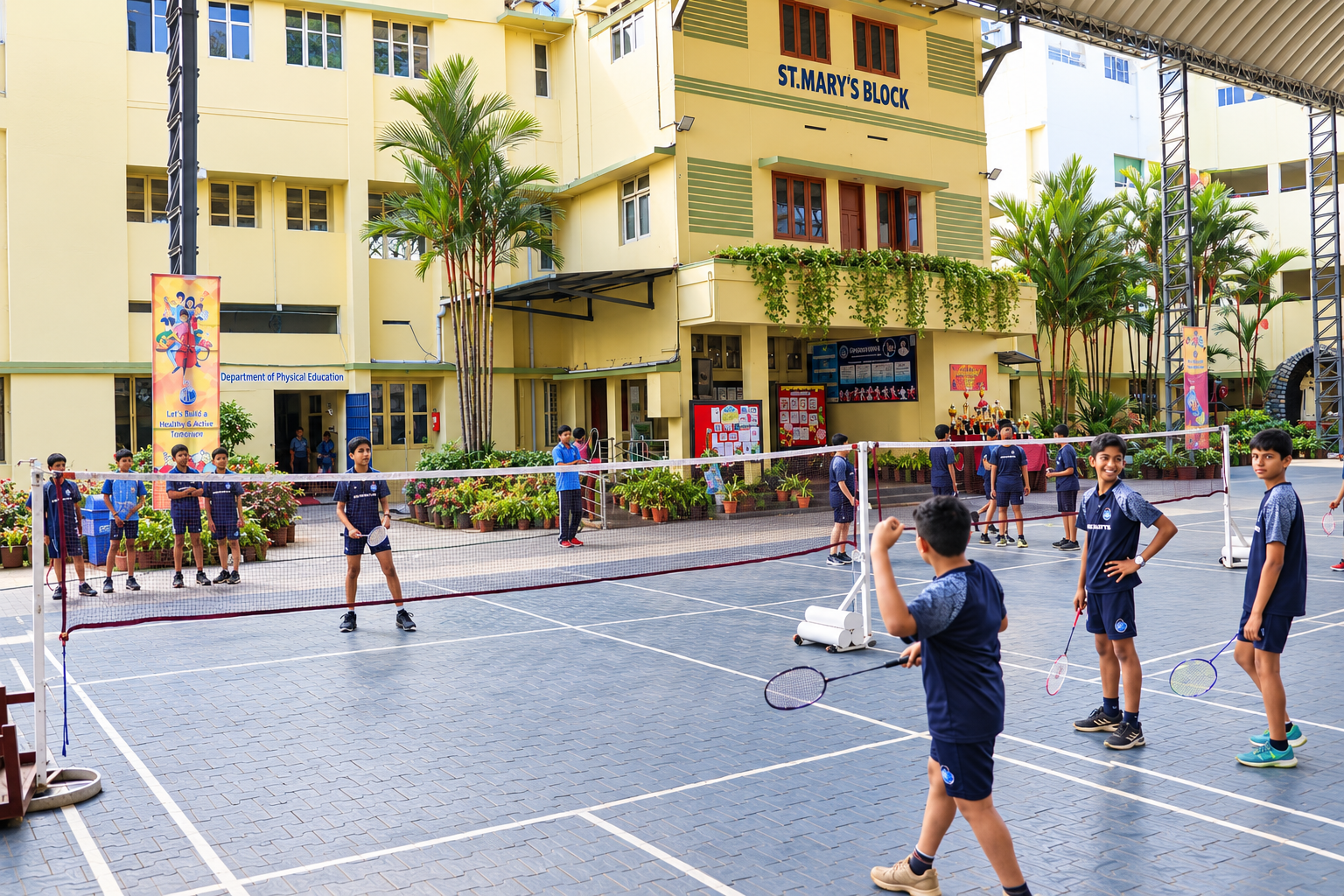 Badminton tournaments